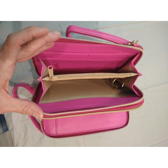 Buxton pink floral small Crossbody - Picture 9 of 9